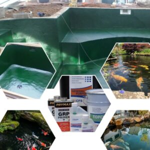 Pond lining Kit (GRP) 8m2 Racing Green